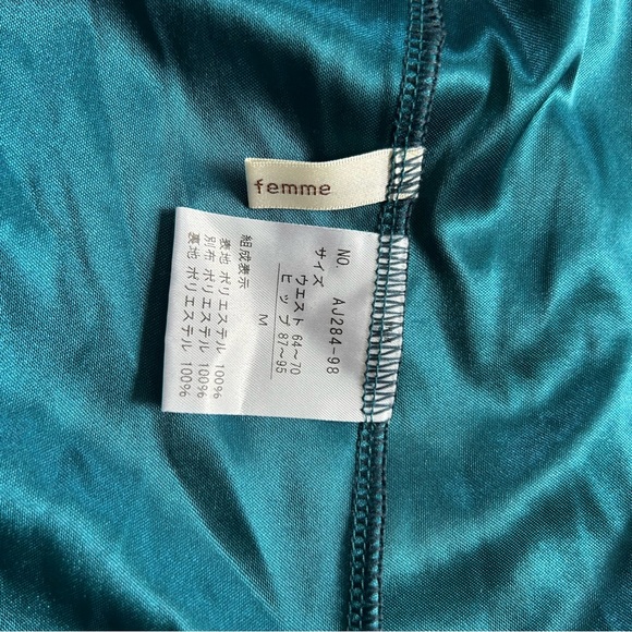 Blue Lolita rose print blue japanese skirt - Picture 4 of 5